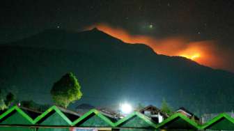 Gunung Merbabu Terbakar, 10 Hektare Lahan Ludes