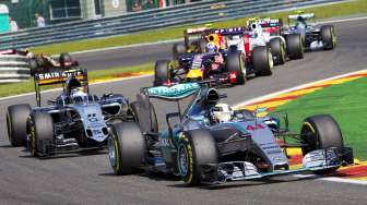 "Start" Terdepan, Lewis Hamilton Menangi GP Belgia