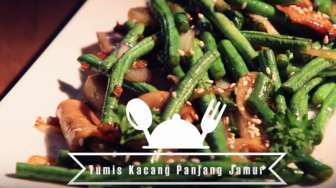 VIDEO: Resep Membuat Tumis Kacang Panjang Jamur