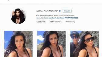 Kim Kardashian Terpopuler di Instagram, Singkirkan Beyonce