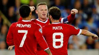 Rooney Akhiri 878 Menit Paceklik Gol dengan "Hat-Trick"