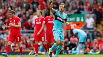 West Ham Sukses Permalukan Liverpool di Anfield