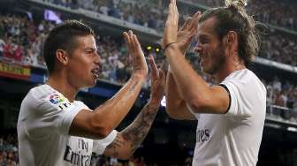 Real Madrid Pesta Gol di Bernabeu