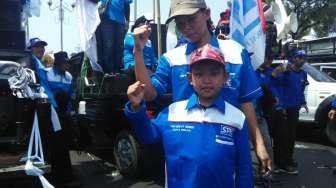 Pasha: Saya Senang Ikut Demo Buruh, Rame Banget