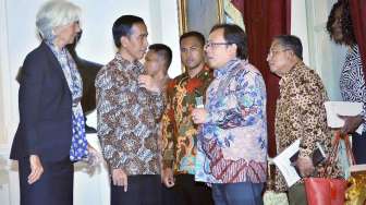 Direktur IMF Temui Jokowi