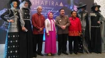 Shafira Usung Songket Silungkang di Couture Fashion Week