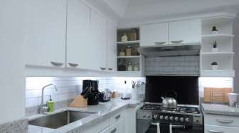 Kelebihan Dapur Rumah Berwarna Putih