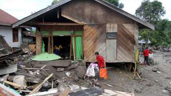 Banjir Bandang Hancurkan Puluhan Rumah di Buleleng