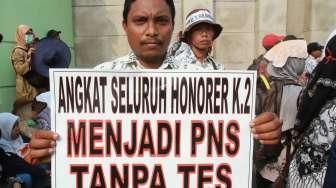 Aksi Guru Honorer