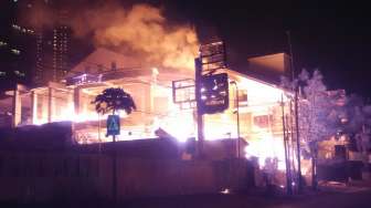 Ternyata Bukan Pom Bensin Total Kemang yang Terbakar