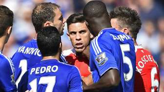 Chelsea menundukkan Arsenal di Stamford Bridge (20/9) [Reuters/Dylan Martinez]