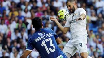 Menangkan Madrid di Bernabeu, Benzema Tempel Ronaldo