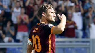 Totti Cetak Gol ke 300, Del Piero: "Ciao Fra"