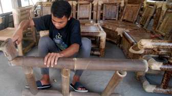 Ekspor Kerajinan Bambu dari Bali Melorot
