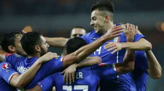 Menang 3-1, Italia Pastikan Tempat di Piala Eropa