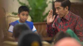 Jokowi Ingatkan Santri Ikuti Perkembangan Teknologi