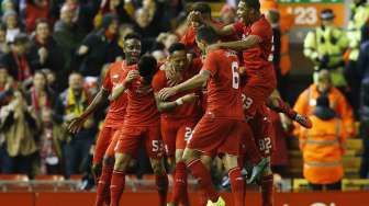 Tumbangkan Bournemouth, Liverpool Melaju ke Perempat Final