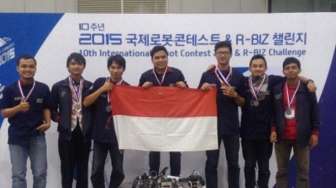 UGM Rebut Juara Tiga dalam Kontes Robot Internasional