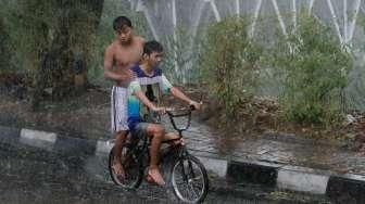 Jakarta Diguyur Hujan