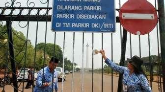 Pengecatan Pagar Monas