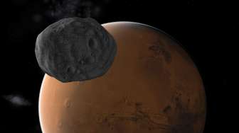 Studi: Bulan Mars Akan Terbelah