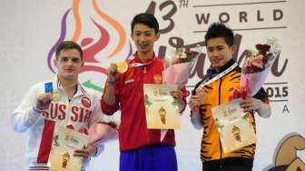 Indonesia Raih Gelar Dua Juara Dunia Wushu