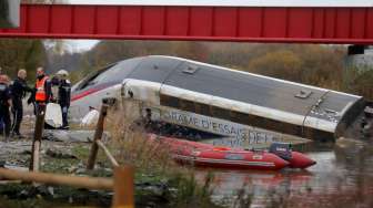 Kereta Cepat Paris-Strasbourg Anjlok, 10 Orang Tewas