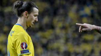 Ibrahimovic Belum Tergantikan Sebagai 'Mesin Gol' Swedia