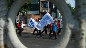 Aksi Long March Buruh