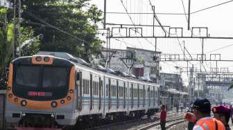 KRL Jalur Jakarta Kota-Tanjung Priok Beroperasi Lagi