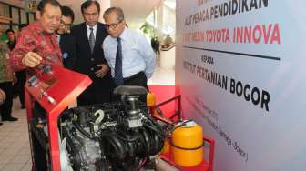 Toyota Indonesia Sumbang Alat Peraga Pendidikan ke IPB