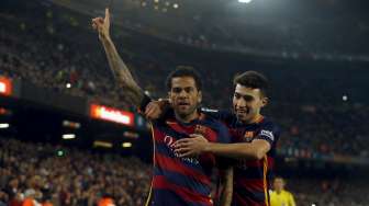 Diisukan Ingin Tinggalkan Barca, Ini Respon Dani Alves