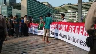 Demo Usir Freeport di CFD, HMI Diusir Polisi