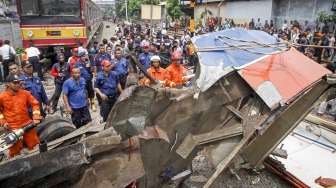 Data Korban Luka-luka Metromini vs KRL di RS Sumber Waras