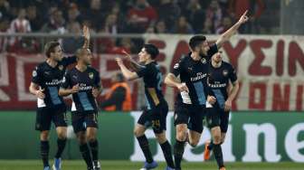 VIDEO: Menang di Kandang Olympiakos, Arsenal ke 16 Besar