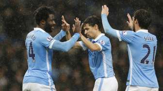 Kalahkan Swansea, City Kembali ke Puncak Klasemen
