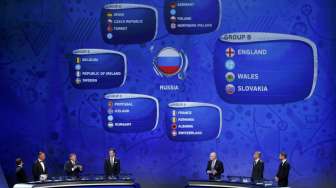 Hasil "Drawing" Piala Eropa 2016