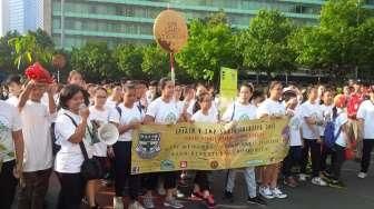 Aksi Cinta Lingkungan Siswa SMP Santa Theresia Ini Patut Ditiru