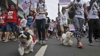 Cegah Penjualan Daging Anjing, Pemkot Jakbar Awasi Pedagang Daging di Pasar