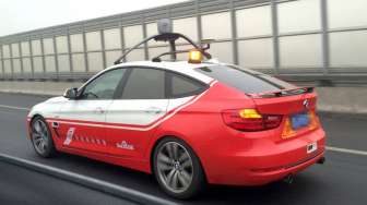 Baidu Berhasil Uji Coba Mobil Autokemudi di Beijing