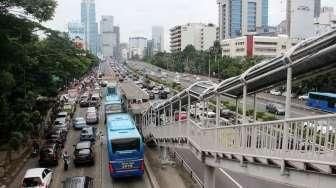 Flyover Kuningan Mulai Rampung