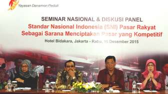 Danamon Selenggarakan Seminar Nasional $ Diskusi SNI Pasar Rakyat