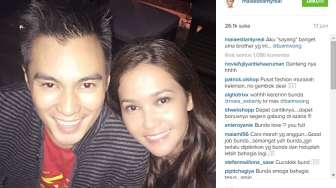 Maia Bilang 'Sayang' ke Baim Wong