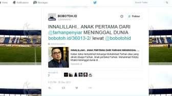 Awalnya Farhan Mengira Sang Anak Menderita Anemia