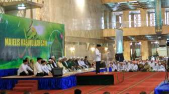 Di Hadapan Majelis Rasulullah, JK Sindir Pelaksanaan Zikir Akbar