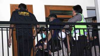 Olah TKP Penggerebekan Teroris