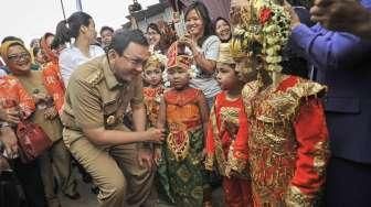 Ahok Resmikan RPTRA Karet Tengsin