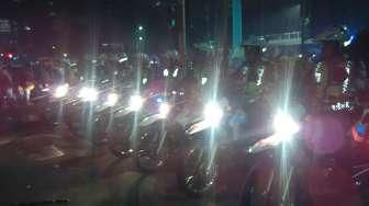 Polisi Mulai Sisir Jalan yang Ditutup Usai Pergantian Tahun Baru