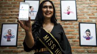 Kisah Lucky Diah Pitaloka, Waria Peraih Predikat Miss Hukum dan HAM