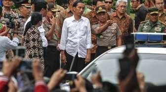 Jokowi Tinjau Lokasi Bom Sarinah